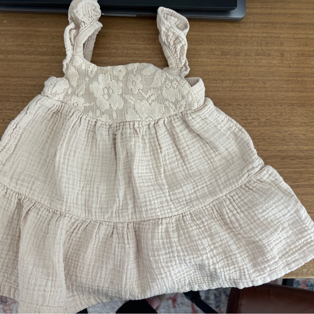 Carter's Cream Casual Kids Dress
